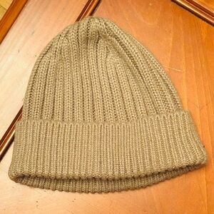Uniqlo Men's Beige Knit Hat